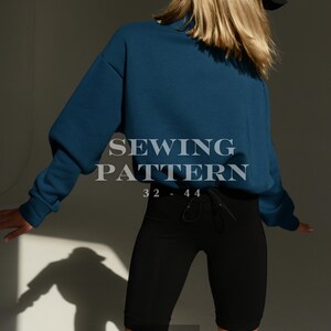 Biker shorts PDF, Easy shorts PDF sewing pattern, Very comfy shorts PDF Sewing Pattern