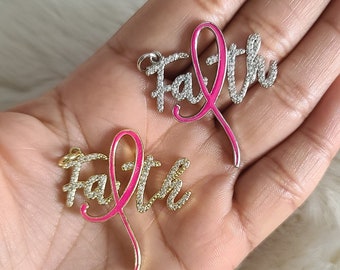 Breast Cancer Awareness Charms, Survivor Charms, Awareness Charms, Hope Charms, Cancer Charms, Faith Charms, Pendant, Breast Cancer Survivor