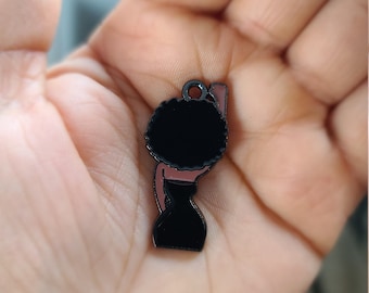 Afrocentric, Afro Charms, Girl Charms, Lady Charms, Face Charms, Afro Girl Charms, Charms, Black Girl Charms