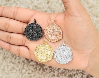 Religious Charms, Faith Charms, Cross Charms, Pray Charms, CZ Pave Charms, Cubic Zirconia Charms, Quote Charms, Word Charms, Inspirational