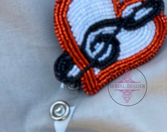 Musical Heart Badge Reel