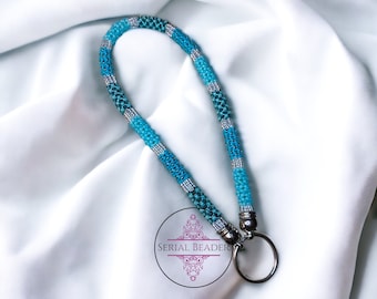 Beaded keychain