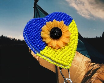I stand with Ukraine badge reel