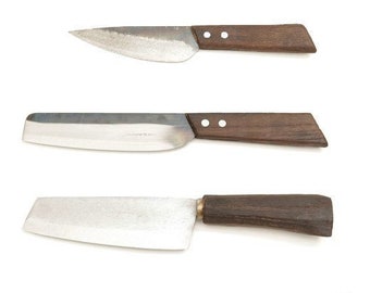 Authentic Blades - 3 Kitchen Knives Starter Set - Free Shipping