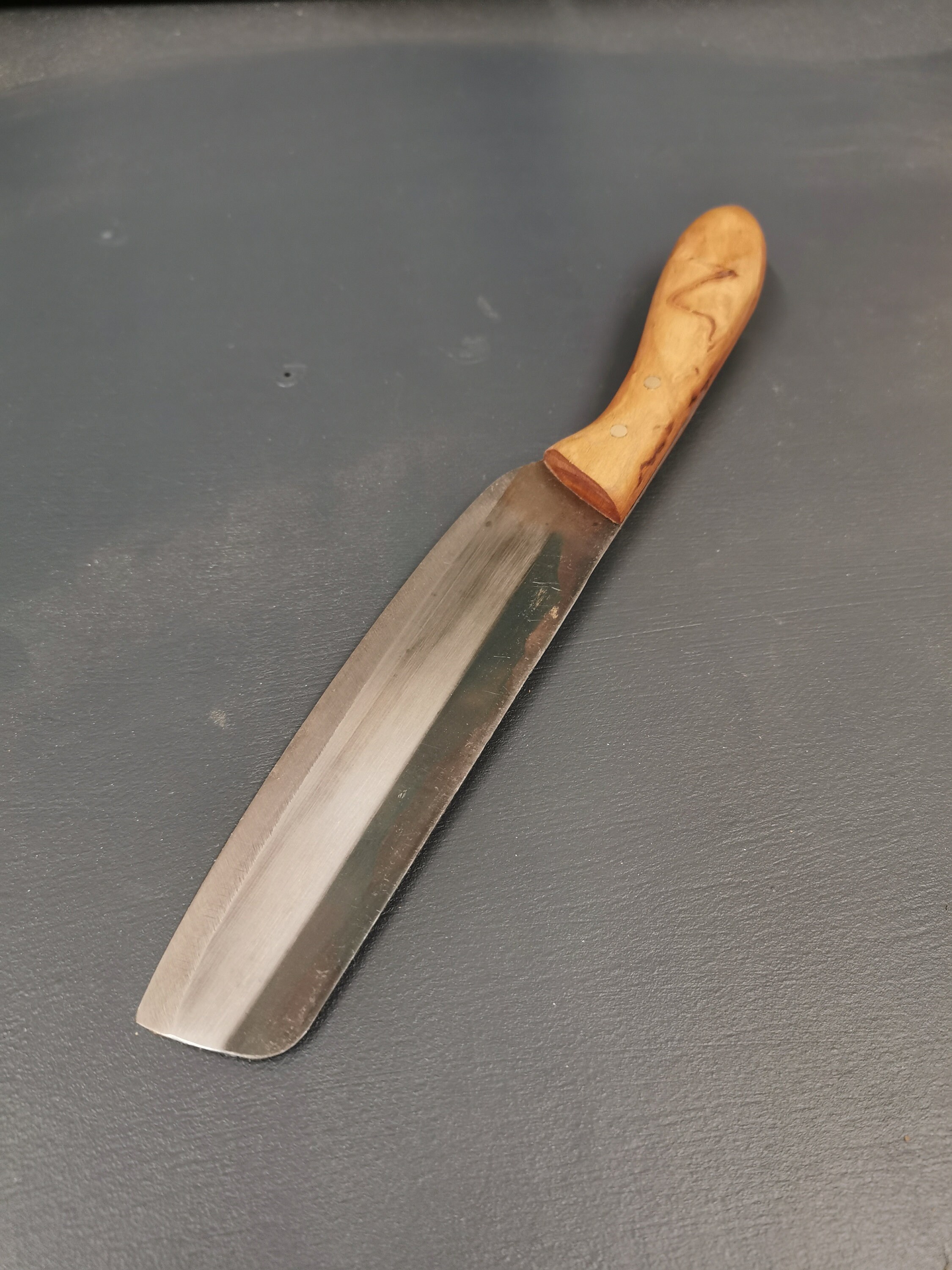 Cuchillo de cocina hecho a mano pieza única | Etsy