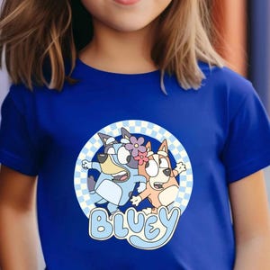 Kids Bluey Shirt Bluey Family Shirt Blue Dog friends Shirt Bluey Birthday Shirt Blue Dog Shirt Bluey Bingo Shirt Bluey Bingo Birthday Party