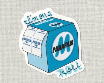 Parafilm: On a roll (sticker)