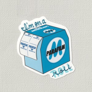 Parafilm: On a roll (sticker)