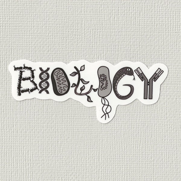 Biology sticker