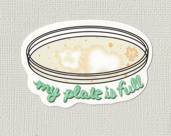 My plate is full