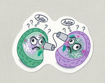 Cell miscommunication sticker