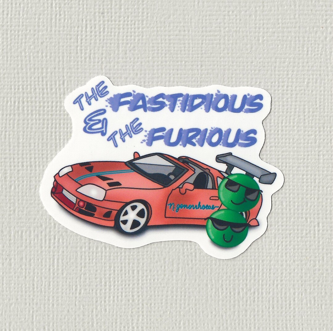 Fastidious and Furious Bacteria - Etsy