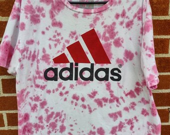 tie dye adidas shirt