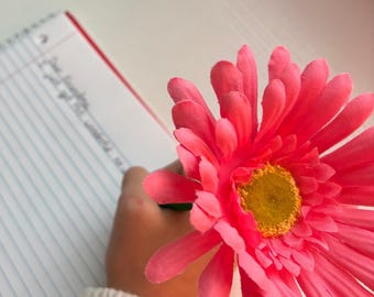 Pink Flower Pen