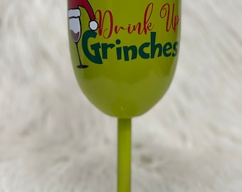 Grinch Inspired Cup