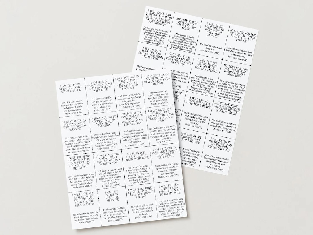365 Promises From God - Digital Download - Etsy