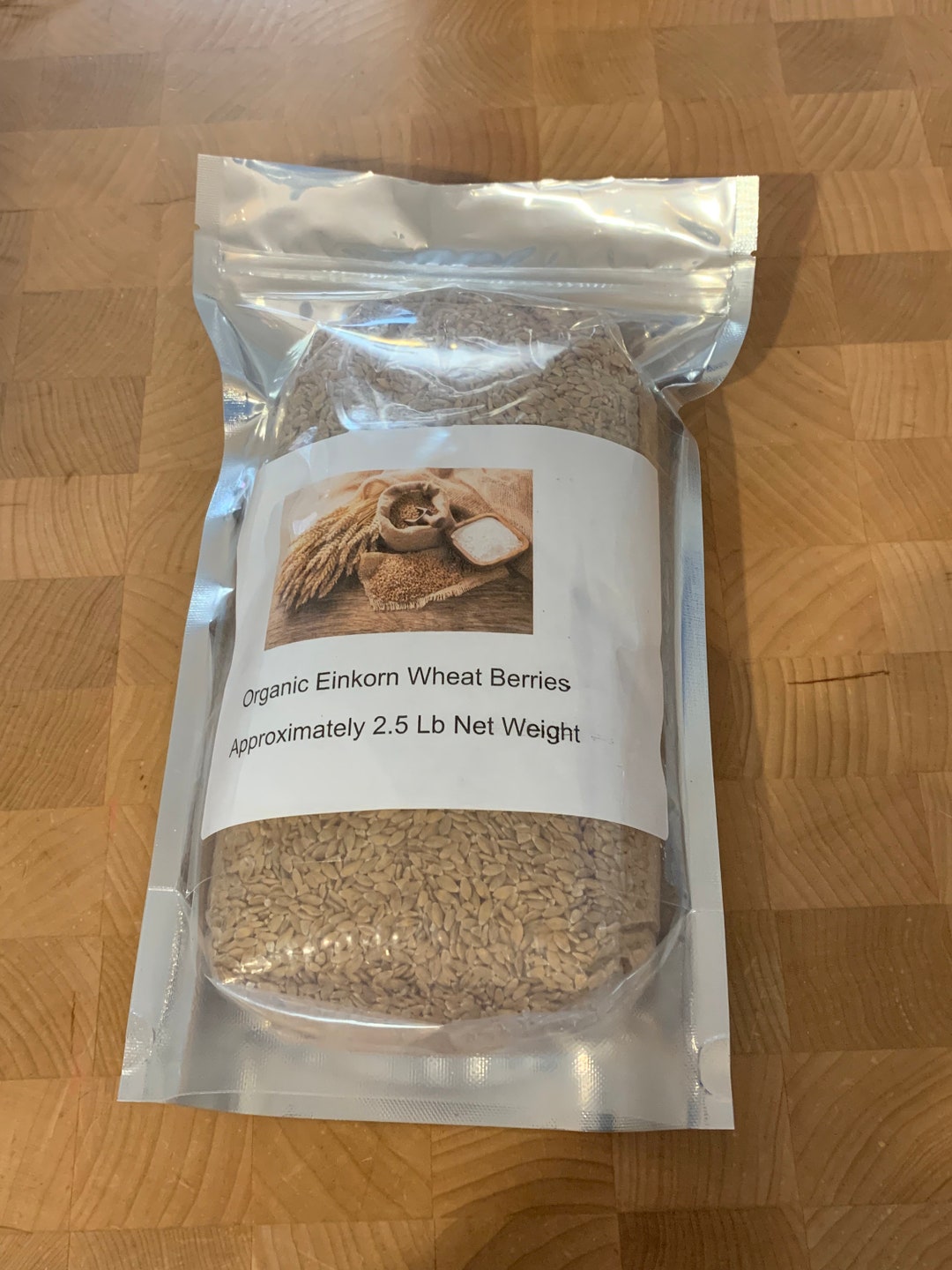 Organic Einkorn Wheat Berries 2.5lbs Etsy Australia