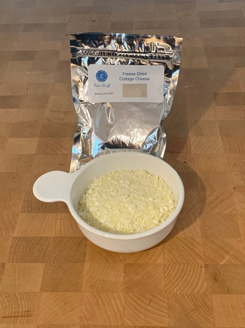 Freeze Dried Cottage Cheese Etsy
