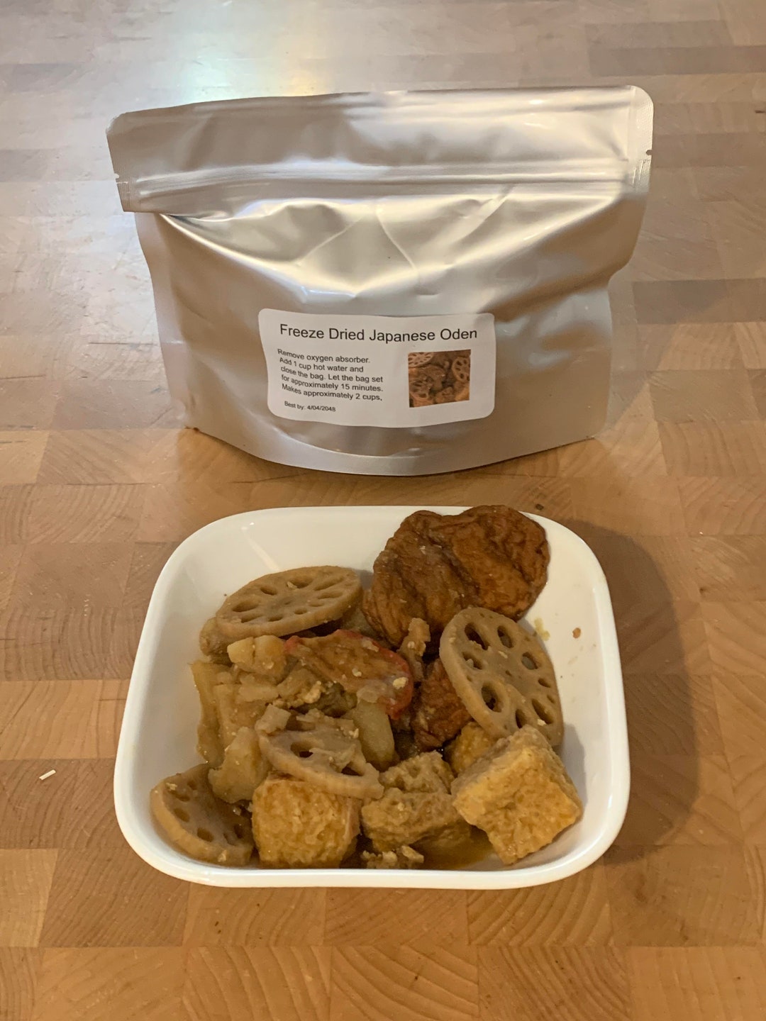 Freeze Dried Japanese Oden Soup Etsy