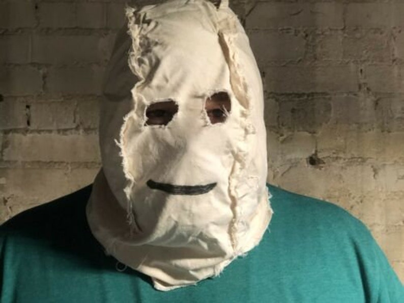 The Strangers Movie Man in the Mask Costume Killer Sack Hood Halloween
