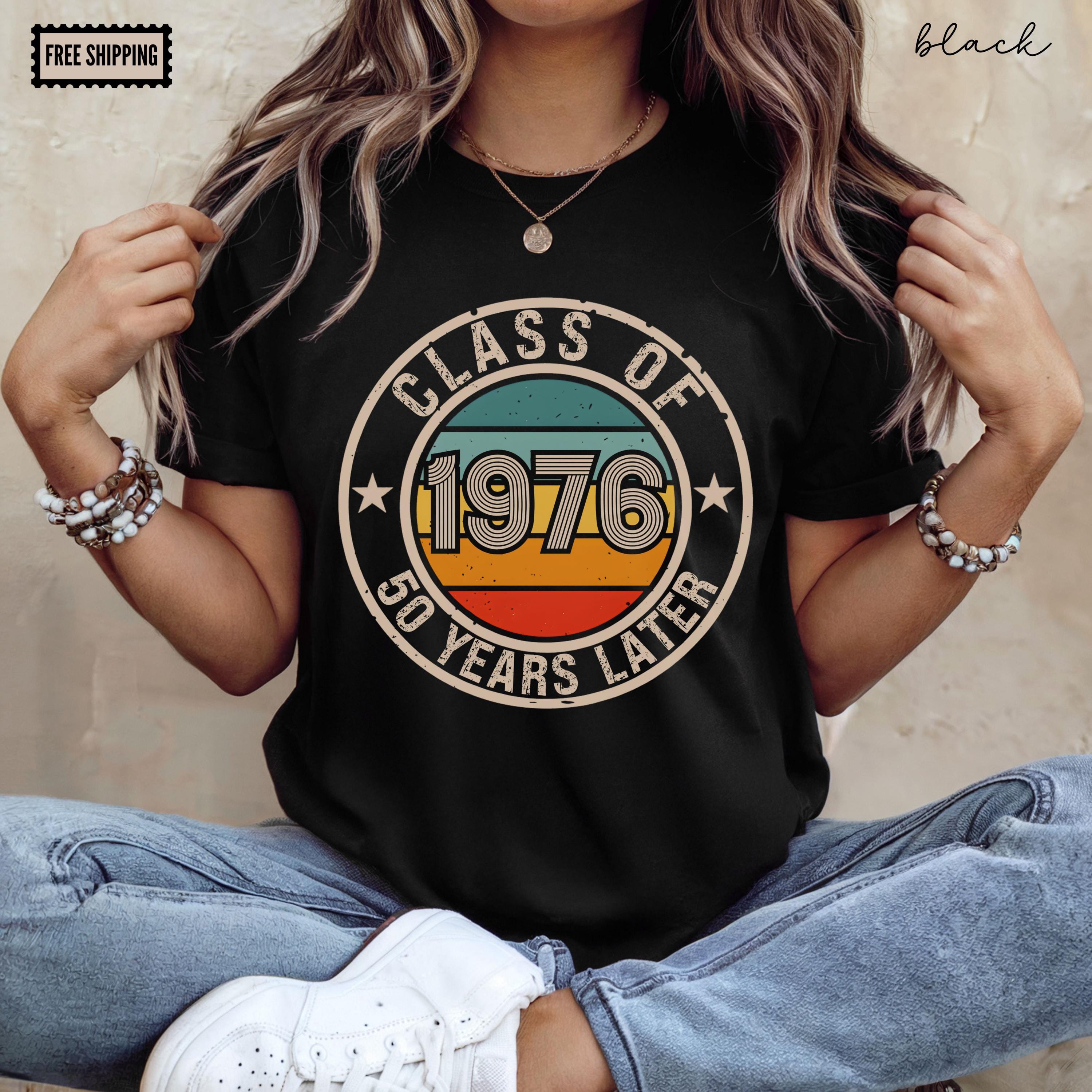 50th 40th 30th Class Reunion Unisex Shirt, Retro Sunset Class of