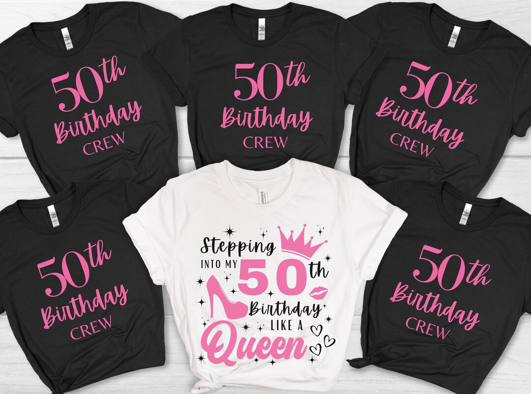 Fifty and Fabulous Shirt - 50th Birthday Shirt - 50th