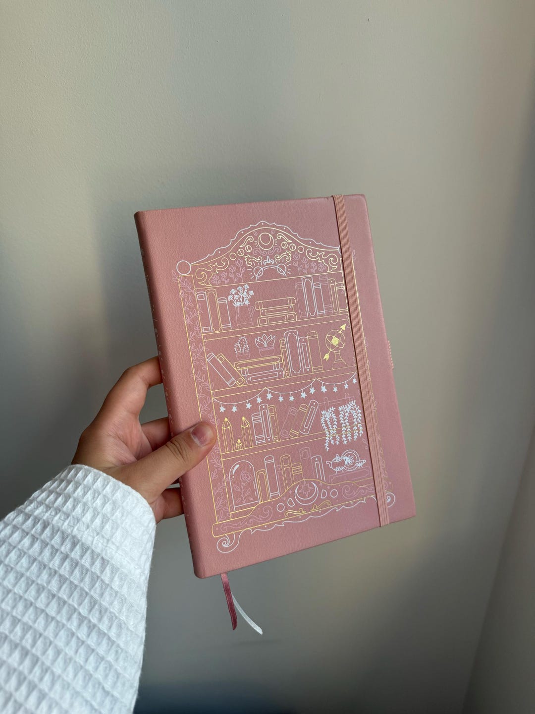 Pink Book Journal - Book Tracker - Book Review Journal - Gifts for Book ...