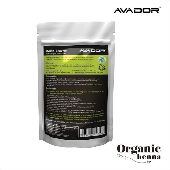 Organic's Natural Organic Henna Dark Brown Hair Color - Etsy Organic's Natural Organic Henna Dark Brown Hair Color - Etsy