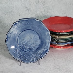Mahjong Plates, Mahjong Gift, Mahjong Hostess Gift