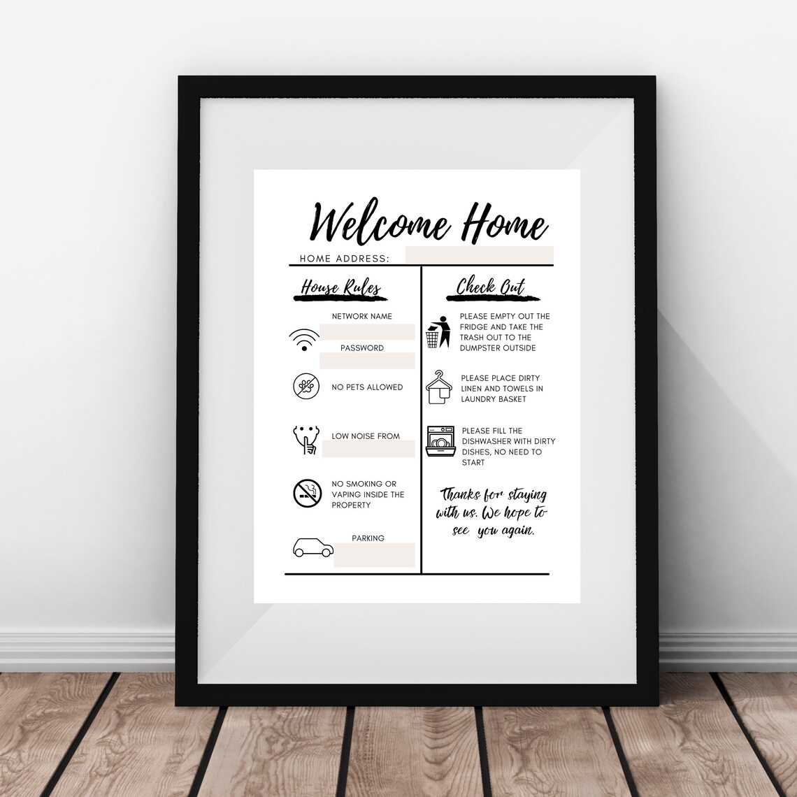 Welcome Airbnb Template