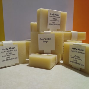100% Pure Goat&#39;s Milk base Soap, All Natural