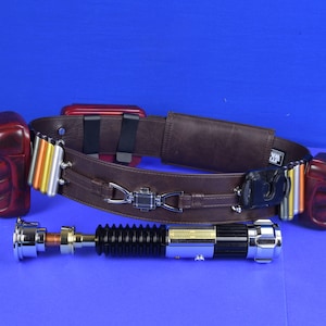 Jedi Belt Pouches Screen Accurate resin kits *Belt & Saber Not Included*