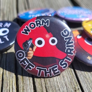 1&quot; Worm OFF the String Pin