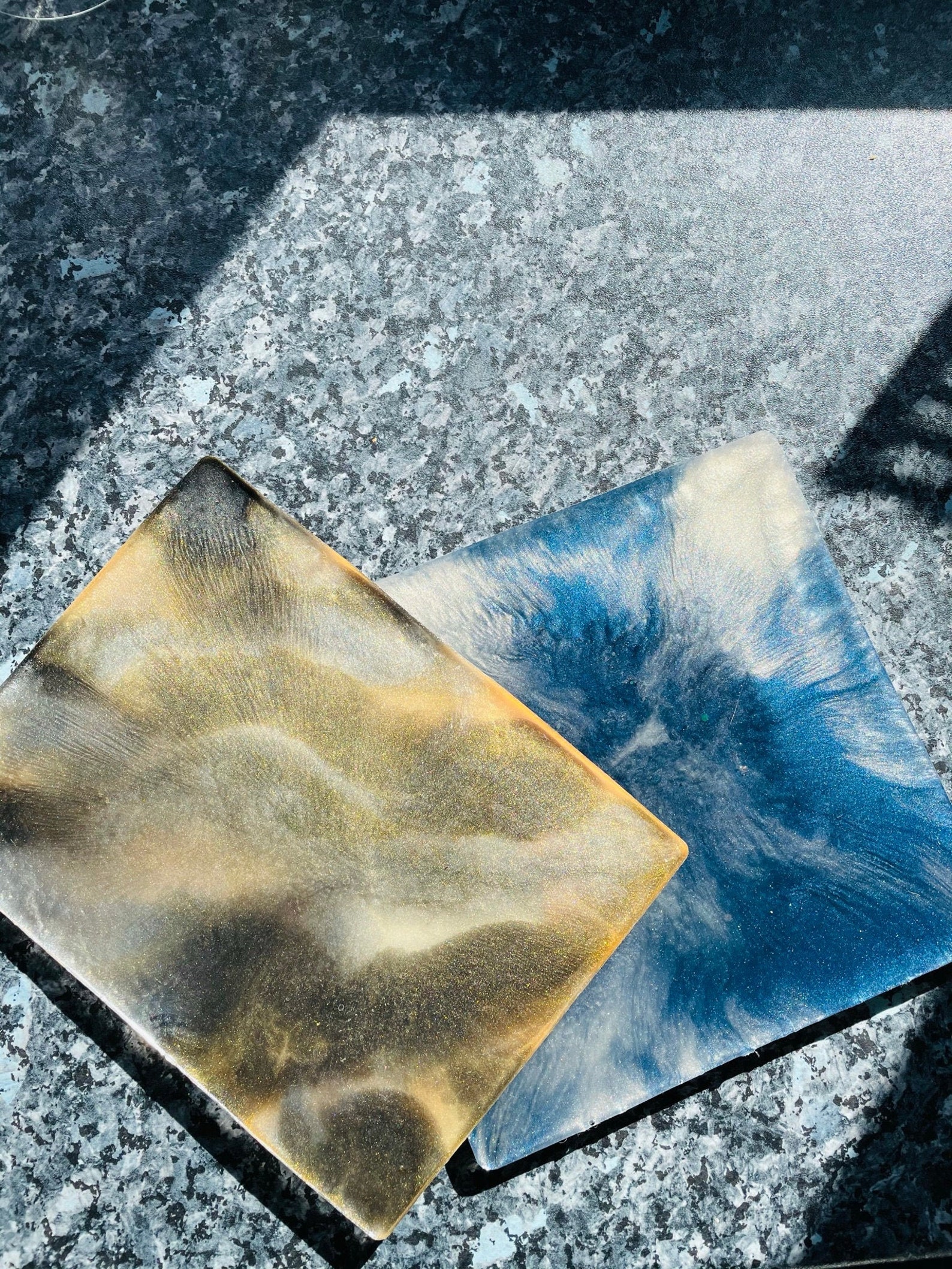 Large Resin Placemat/Table Mat Set of 2 Etsy