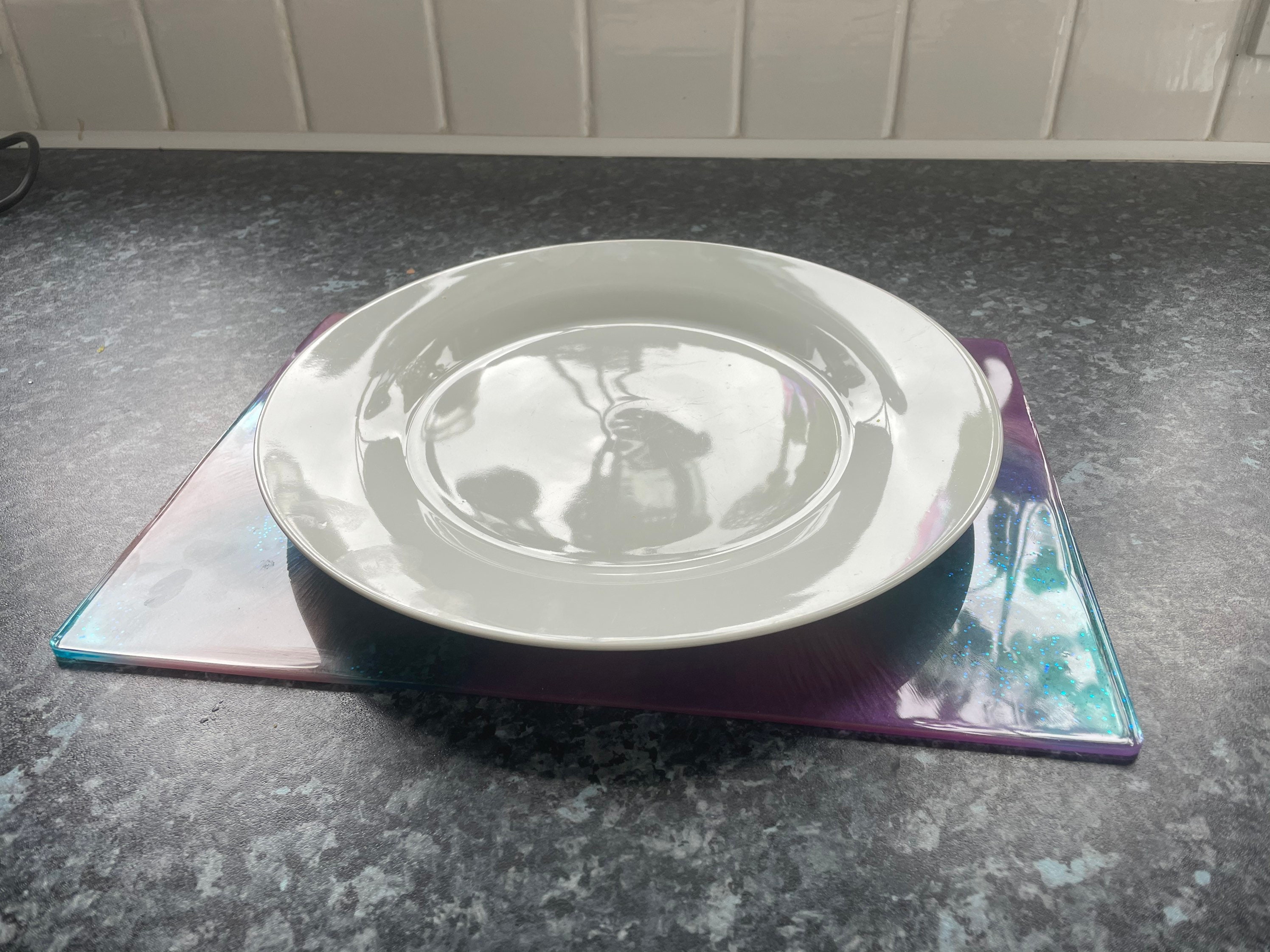 Large Resin Placemat/Table Mat Set of 2 Etsy