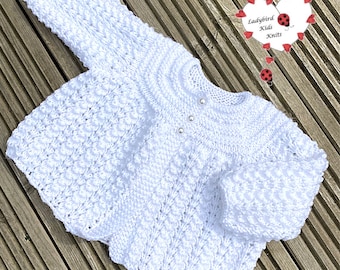 hand knitted matinee jackets