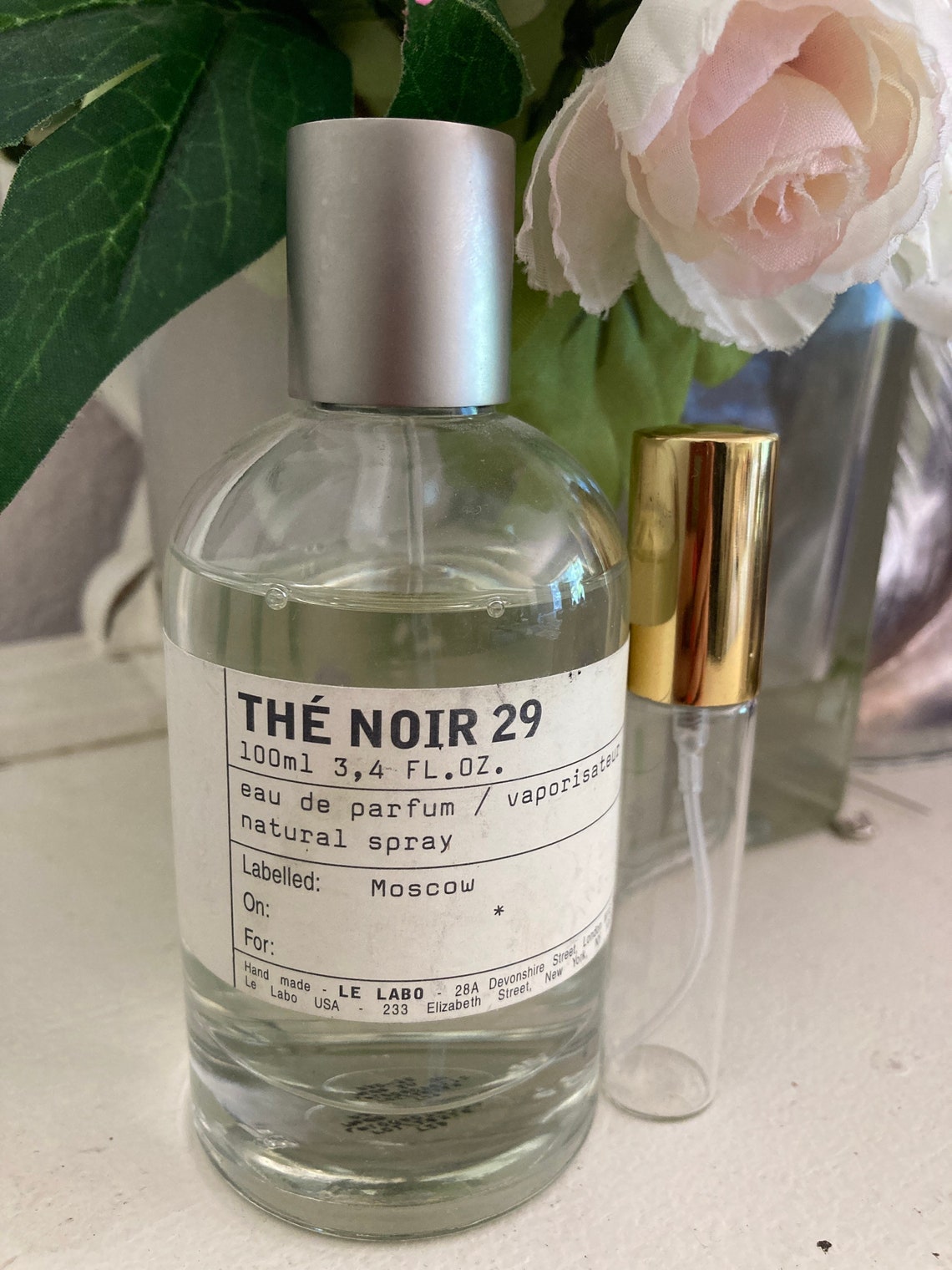 Le Labo The Noir 29 edp eau de parfum perfume 10ml decant Etsy