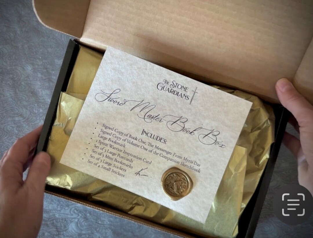 FANTASY BOOK BOX, the Sword Master Featuring Book One and Companion