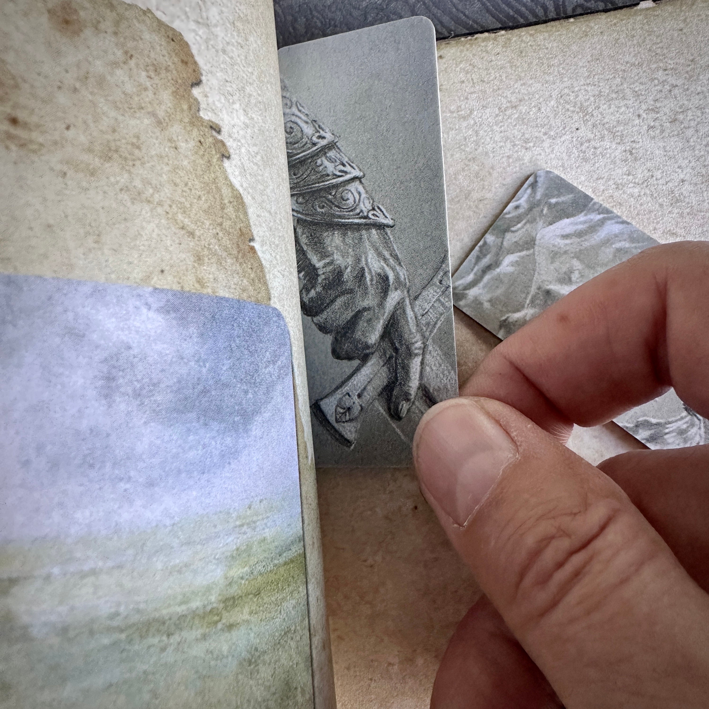 MINI FANTASY BOOKMARKS Fantasy Drawings Fantasy Art Book - Etsy
