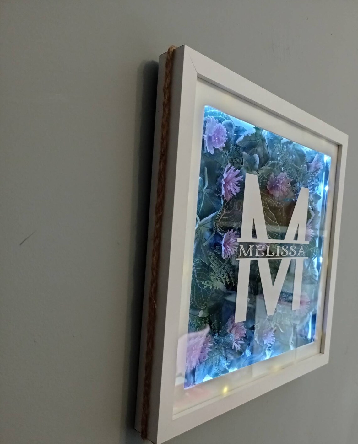 30cmx30cm light up Shadow Box Etsy