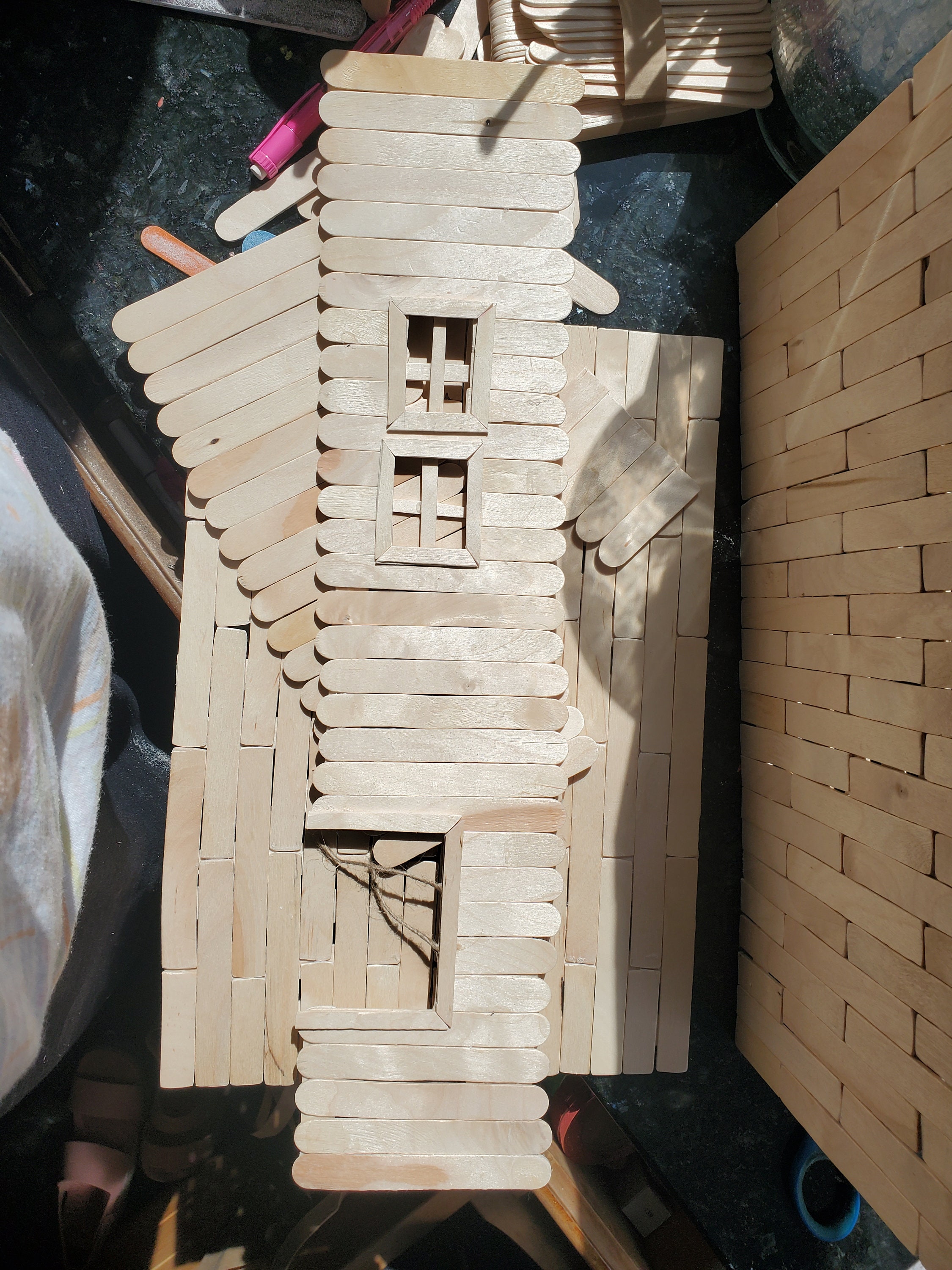 hamster popsicle stick