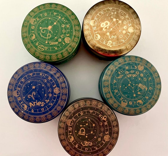 Horoscope Candles Handmade Candles Container Soy Wax Candle Etsy UK