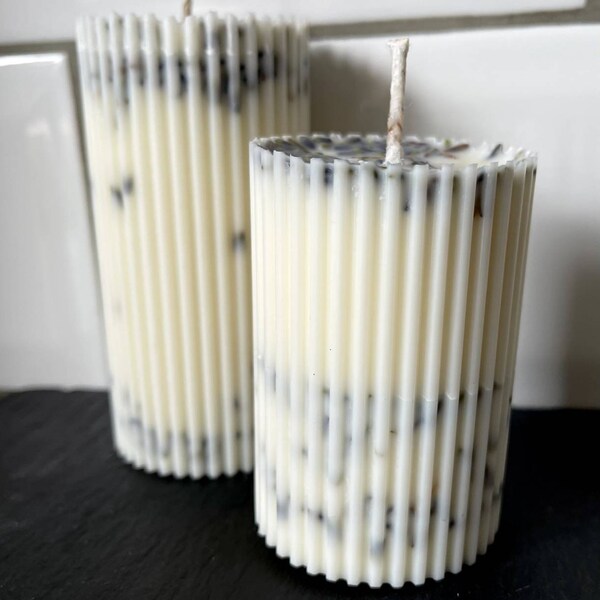 Soy Pillar Candles Etsy UK