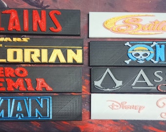 Branding Plates for FiGPiN Box Set Displays