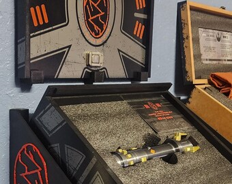 The Ren Legacy Lightsaber Box Set Display