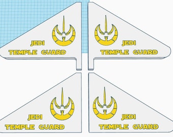 Jedi Temple Guard Legacy Lightsaber Box Set Display