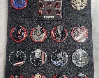 New FiGPiN Mystery Mini V.2 Wall Display
