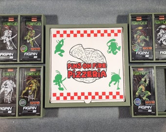 TMNT Pizza Box Display