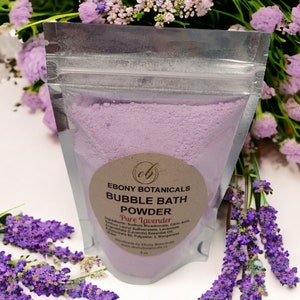 Lavender Bubble Bath Powder