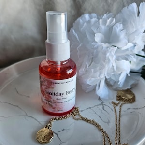 Fragrance Mist-Body Mist-Body Spray in Holiday Berry Scent